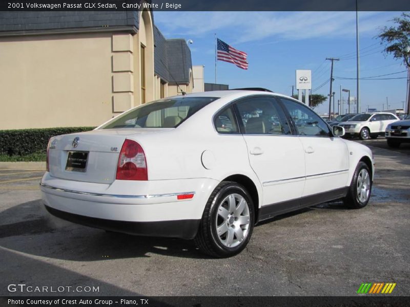 Candy White / Beige 2001 Volkswagen Passat GLX Sedan