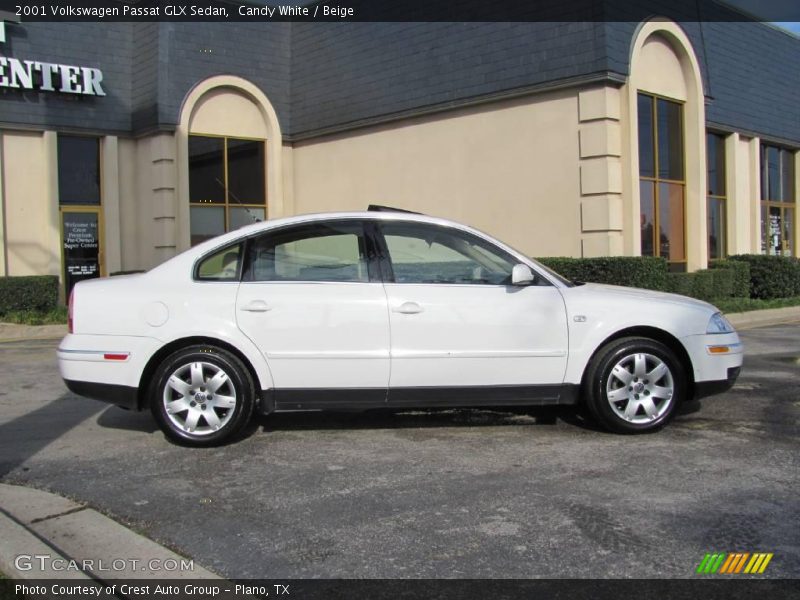 Candy White / Beige 2001 Volkswagen Passat GLX Sedan