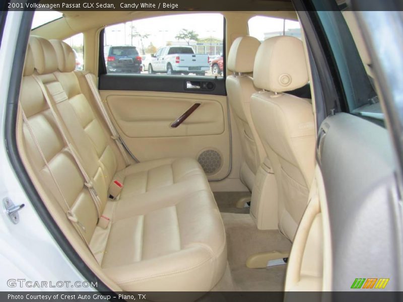 Candy White / Beige 2001 Volkswagen Passat GLX Sedan