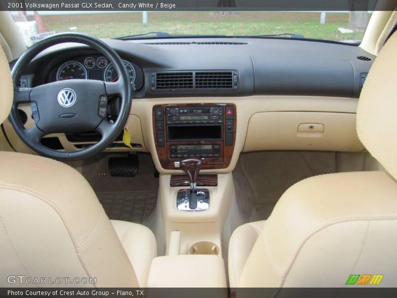 Candy White / Beige 2001 Volkswagen Passat GLX Sedan