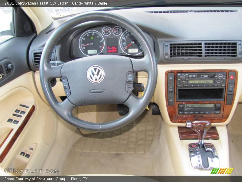 Candy White / Beige 2001 Volkswagen Passat GLX Sedan
