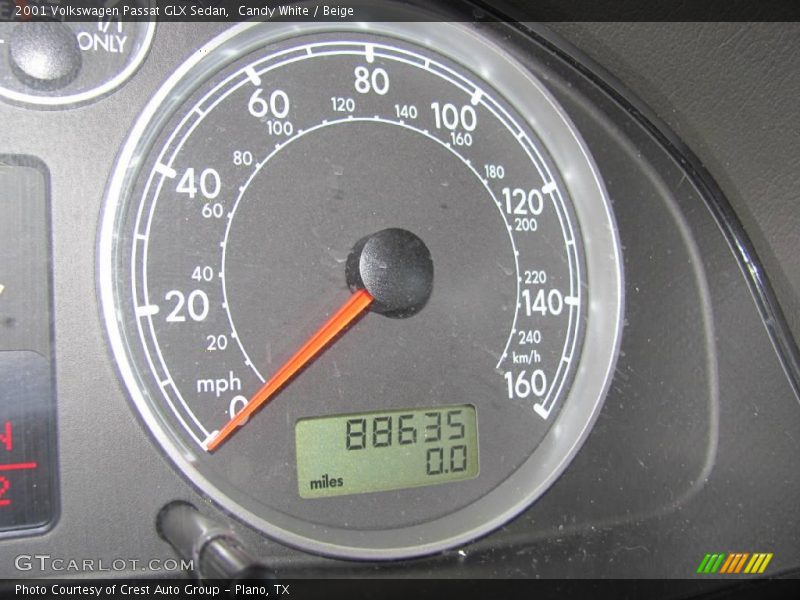 Candy White / Beige 2001 Volkswagen Passat GLX Sedan