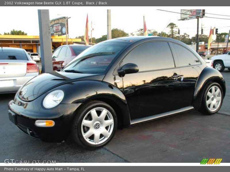 Black / Black 2002 Volkswagen New Beetle GLX 1.8T Coupe