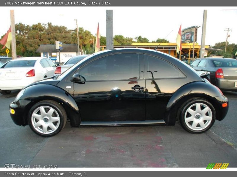 Black / Black 2002 Volkswagen New Beetle GLX 1.8T Coupe