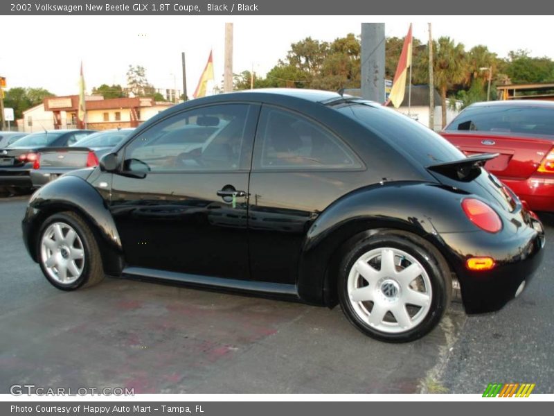 Black / Black 2002 Volkswagen New Beetle GLX 1.8T Coupe