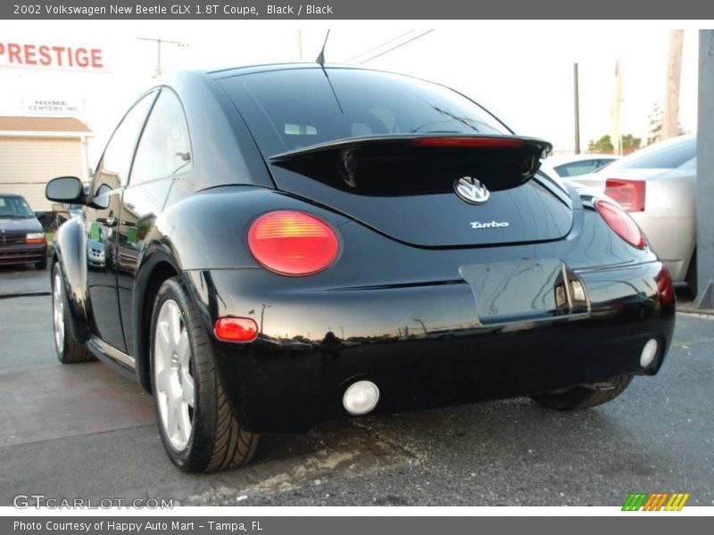 Black / Black 2002 Volkswagen New Beetle GLX 1.8T Coupe