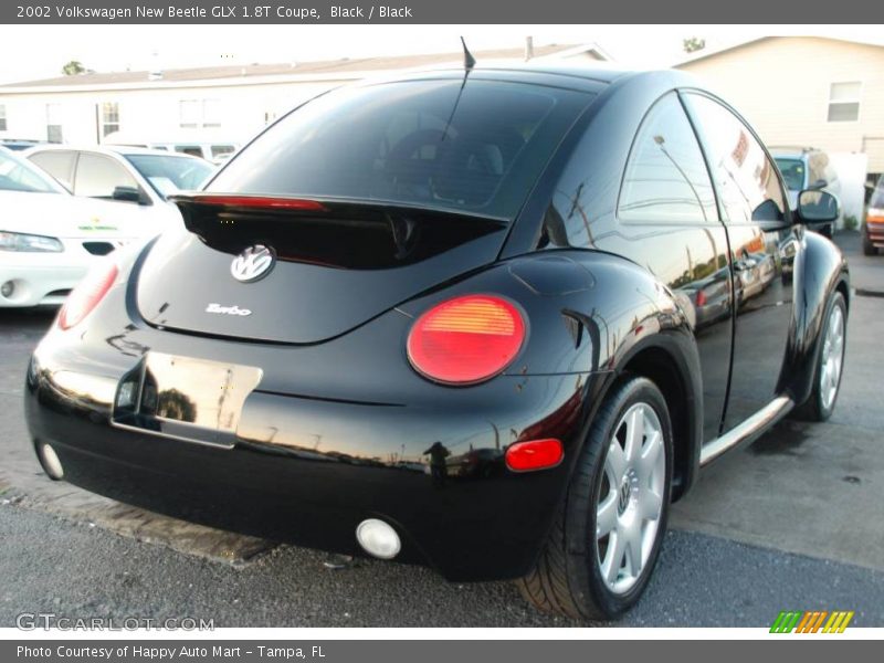 Black / Black 2002 Volkswagen New Beetle GLX 1.8T Coupe