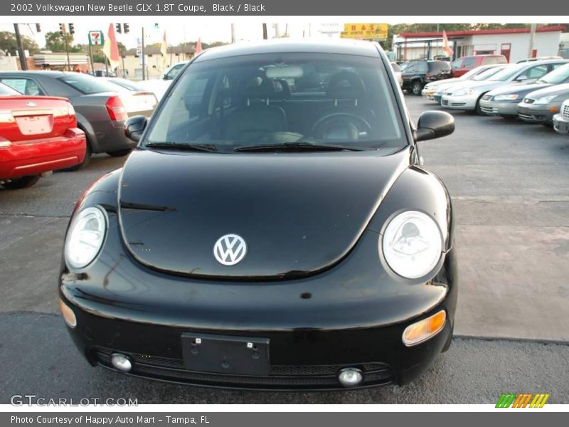 Black / Black 2002 Volkswagen New Beetle GLX 1.8T Coupe