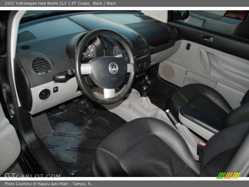 Black / Black 2002 Volkswagen New Beetle GLX 1.8T Coupe