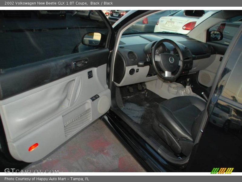 Black / Black 2002 Volkswagen New Beetle GLX 1.8T Coupe