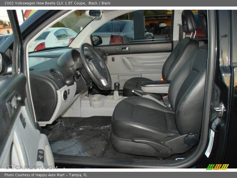 Black / Black 2002 Volkswagen New Beetle GLX 1.8T Coupe