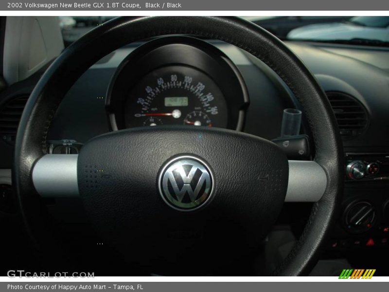 Black / Black 2002 Volkswagen New Beetle GLX 1.8T Coupe