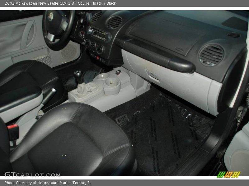 Black / Black 2002 Volkswagen New Beetle GLX 1.8T Coupe