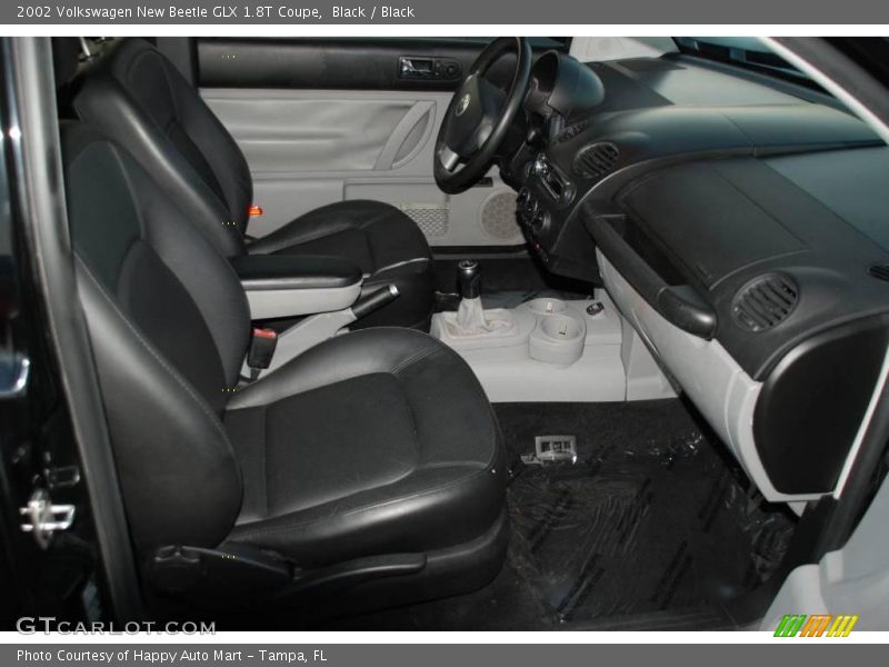 Black / Black 2002 Volkswagen New Beetle GLX 1.8T Coupe