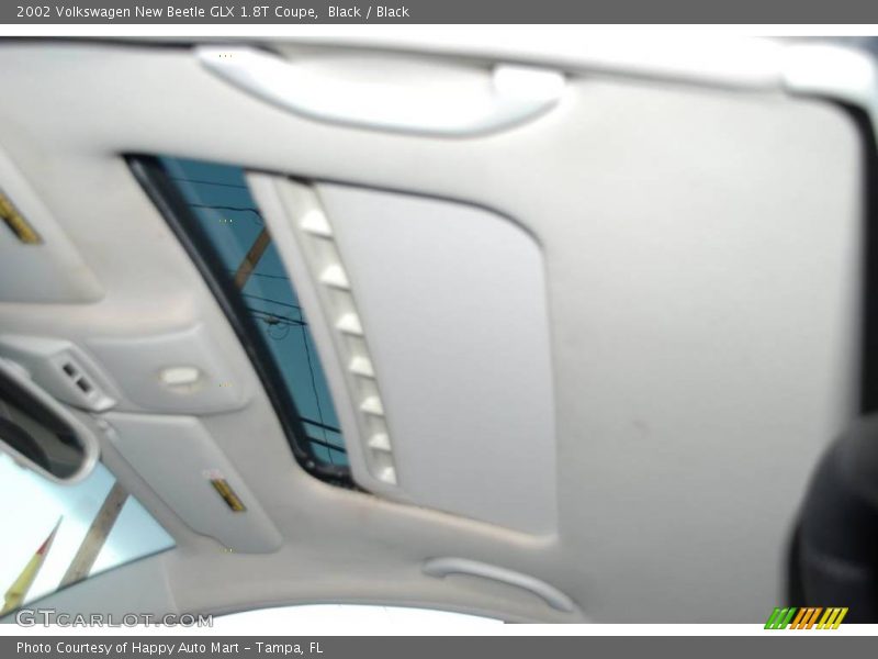 Black / Black 2002 Volkswagen New Beetle GLX 1.8T Coupe