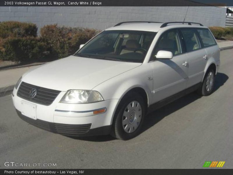 Candy White / Beige 2003 Volkswagen Passat GL Wagon