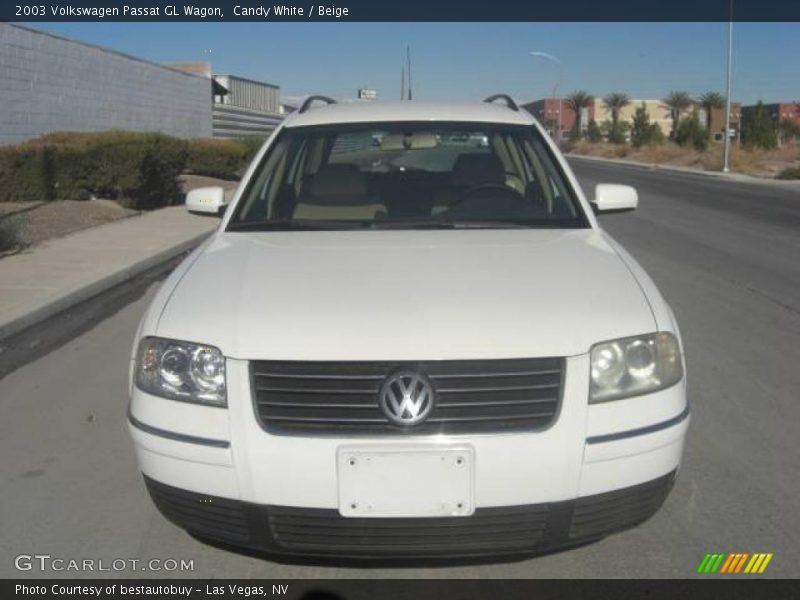 Candy White / Beige 2003 Volkswagen Passat GL Wagon