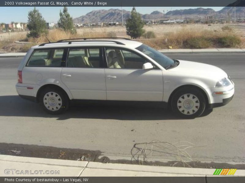 Candy White / Beige 2003 Volkswagen Passat GL Wagon