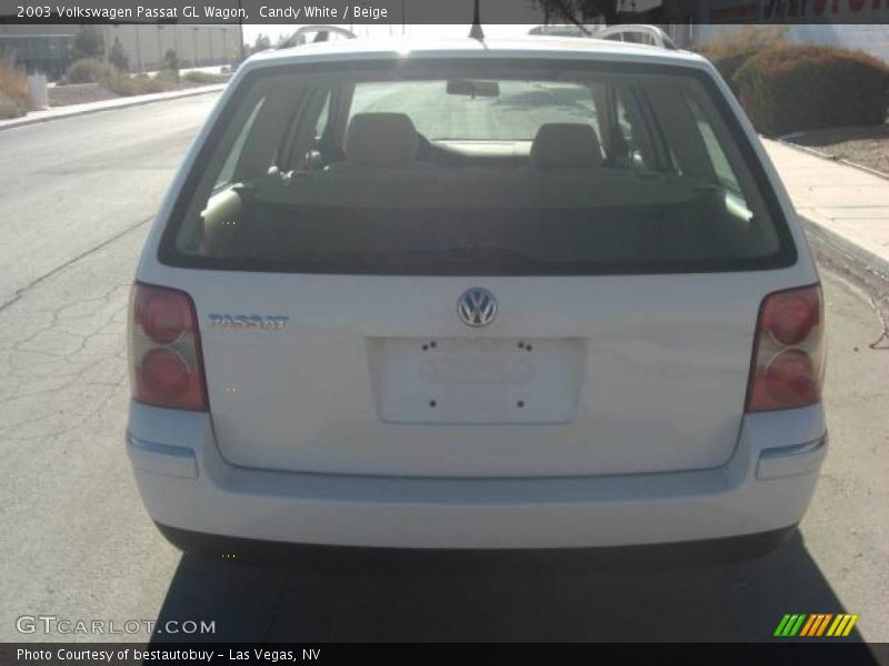 Candy White / Beige 2003 Volkswagen Passat GL Wagon