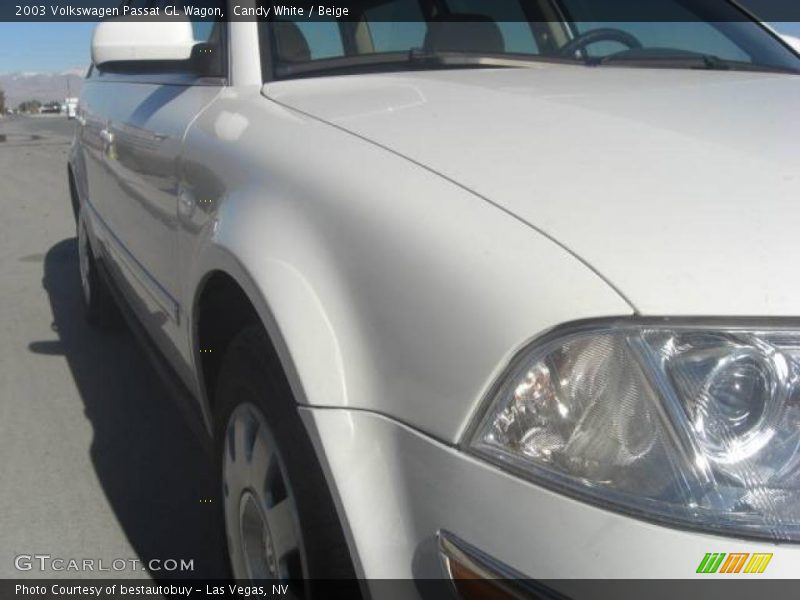 Candy White / Beige 2003 Volkswagen Passat GL Wagon