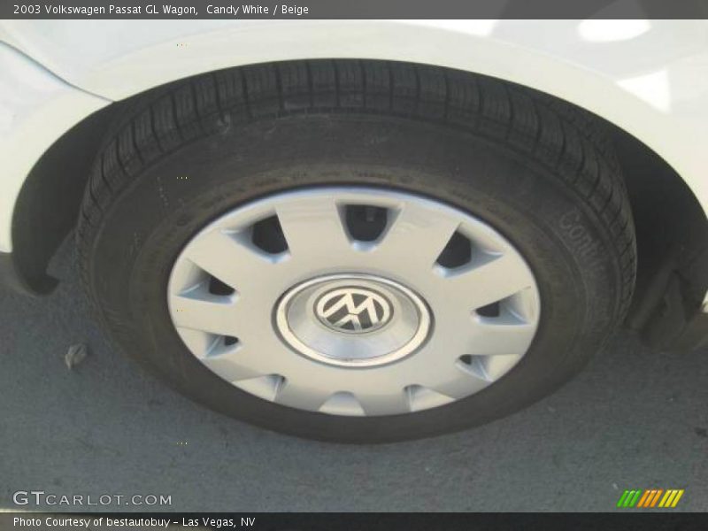 Candy White / Beige 2003 Volkswagen Passat GL Wagon