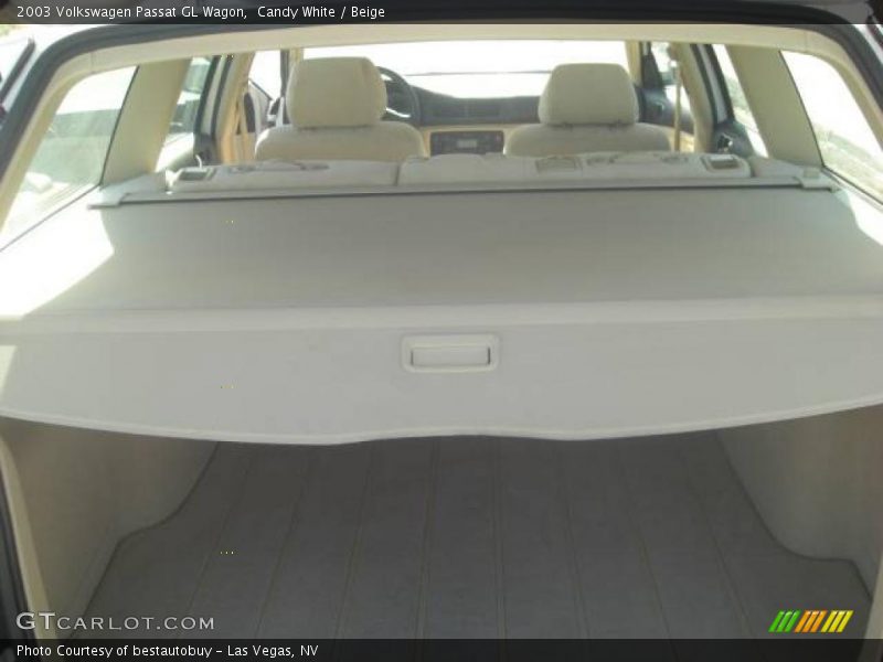 Candy White / Beige 2003 Volkswagen Passat GL Wagon