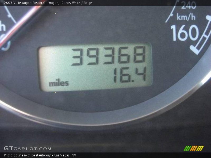 Candy White / Beige 2003 Volkswagen Passat GL Wagon