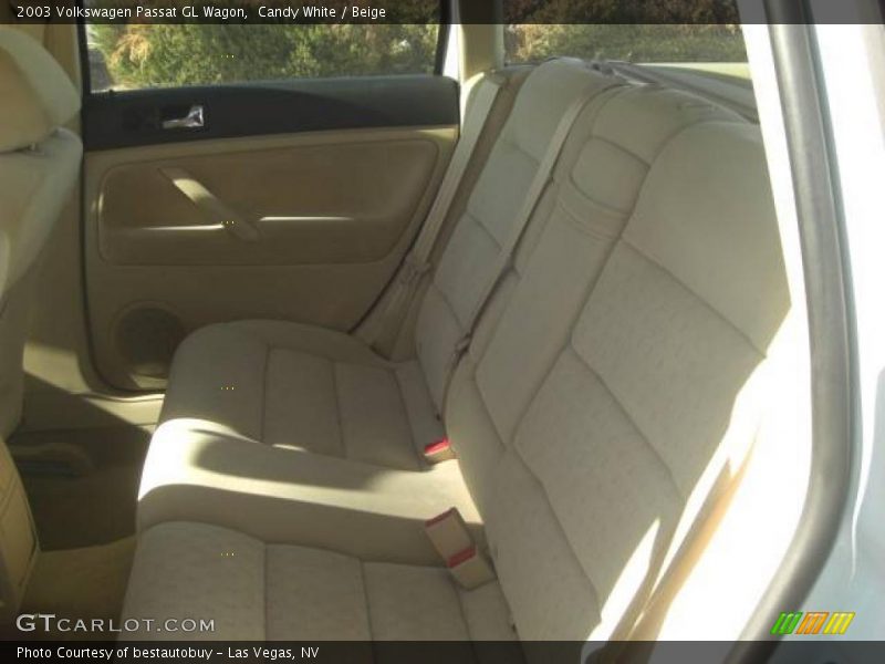 Candy White / Beige 2003 Volkswagen Passat GL Wagon