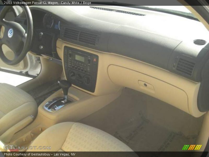 Candy White / Beige 2003 Volkswagen Passat GL Wagon