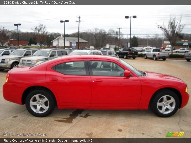 TorRed / Dark Slate Gray 2010 Dodge Charger SE