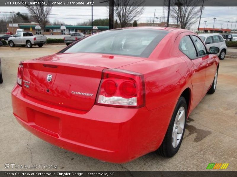TorRed / Dark Slate Gray 2010 Dodge Charger SE