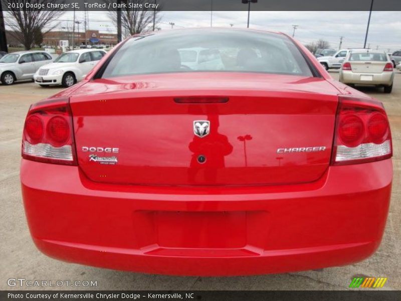 TorRed / Dark Slate Gray 2010 Dodge Charger SE