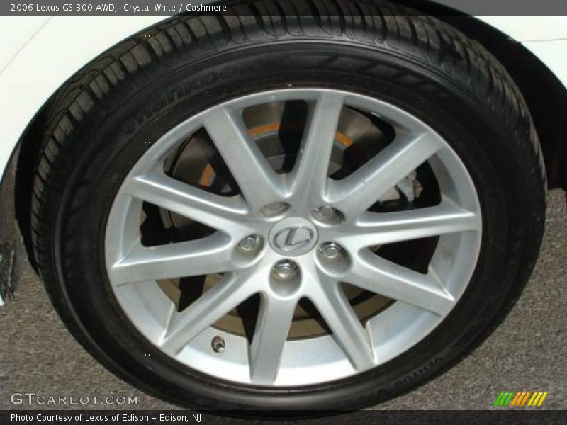 Crystal White / Cashmere 2006 Lexus GS 300 AWD