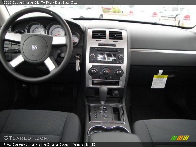 TorRed / Dark Slate Gray 2010 Dodge Charger SE