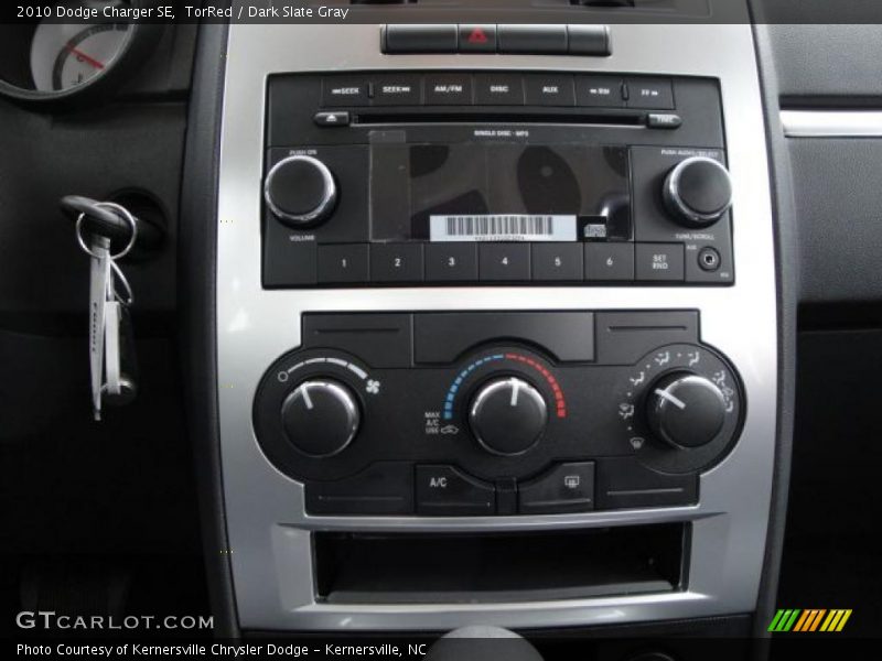 TorRed / Dark Slate Gray 2010 Dodge Charger SE