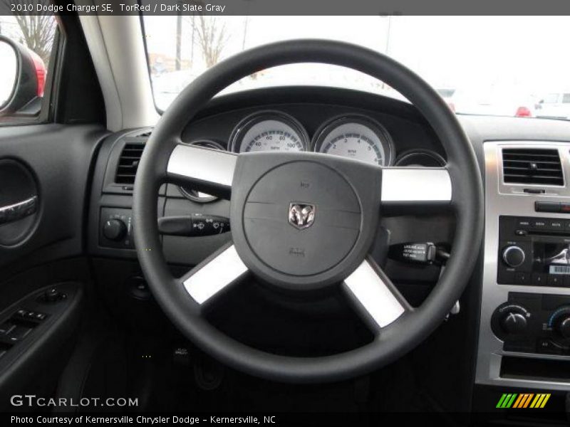 TorRed / Dark Slate Gray 2010 Dodge Charger SE