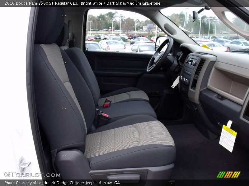 Bright White / Dark Slate/Medium Graystone 2010 Dodge Ram 2500 ST Regular Cab