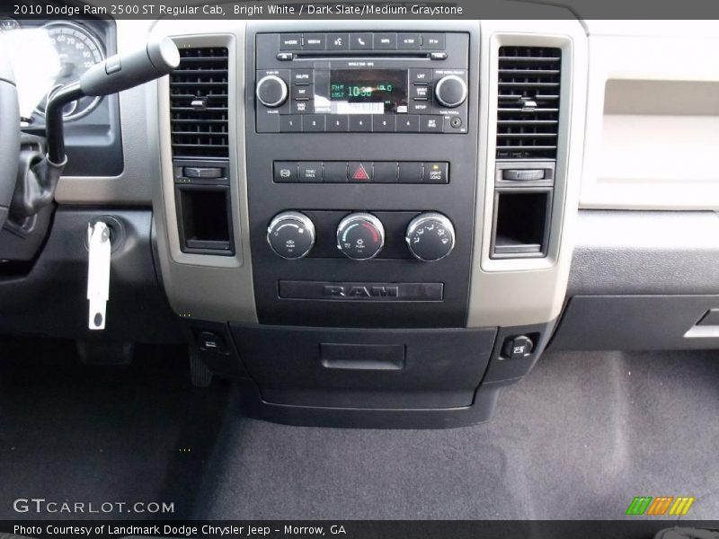 Bright White / Dark Slate/Medium Graystone 2010 Dodge Ram 2500 ST Regular Cab