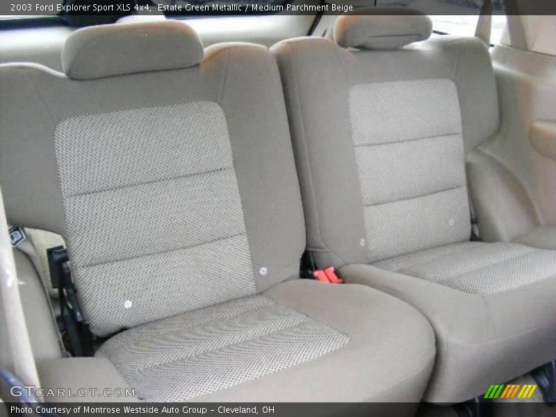 Estate Green Metallic / Medium Parchment Beige 2003 Ford Explorer Sport XLS 4x4