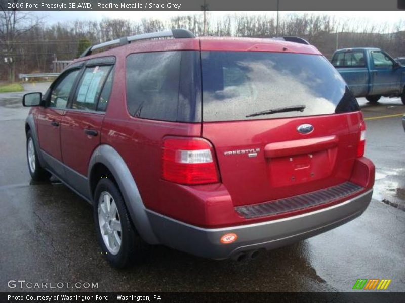 Redfire Metallic / Shale Grey 2006 Ford Freestyle SE AWD