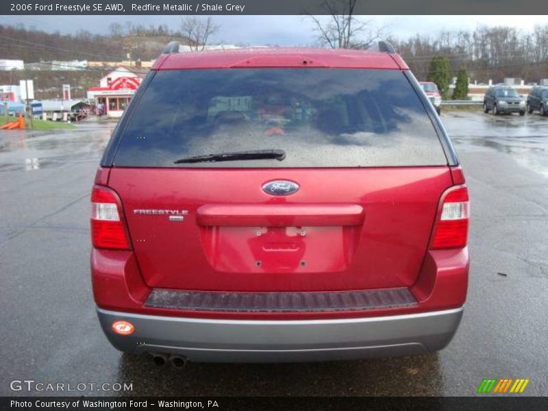 Redfire Metallic / Shale Grey 2006 Ford Freestyle SE AWD