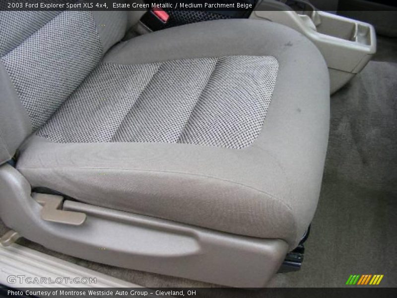 Estate Green Metallic / Medium Parchment Beige 2003 Ford Explorer Sport XLS 4x4