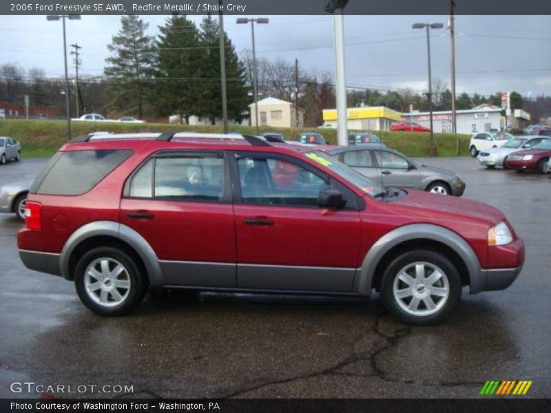 Redfire Metallic / Shale Grey 2006 Ford Freestyle SE AWD