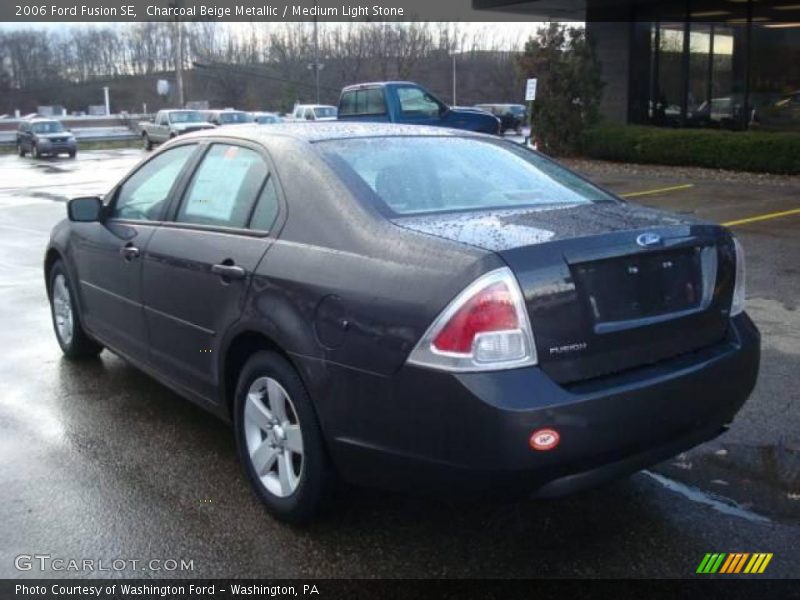 Charcoal Beige Metallic / Medium Light Stone 2006 Ford Fusion SE