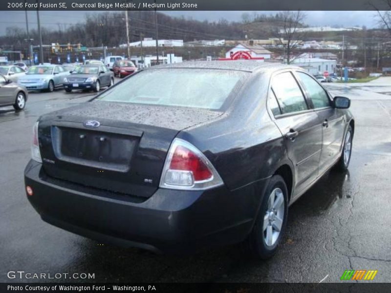 Charcoal Beige Metallic / Medium Light Stone 2006 Ford Fusion SE