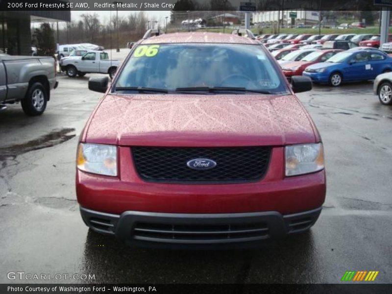 Redfire Metallic / Shale Grey 2006 Ford Freestyle SE AWD