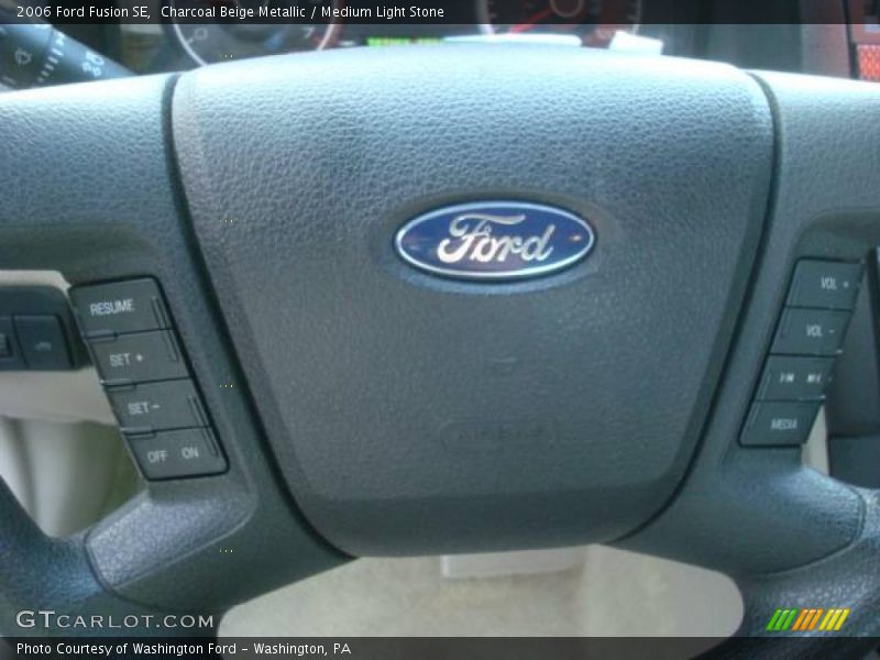 Charcoal Beige Metallic / Medium Light Stone 2006 Ford Fusion SE