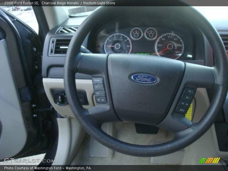 Charcoal Beige Metallic / Medium Light Stone 2006 Ford Fusion SE