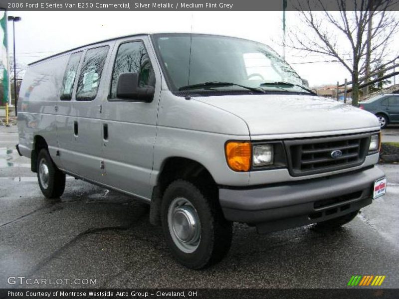 Silver Metallic / Medium Flint Grey 2006 Ford E Series Van E250 Commercial