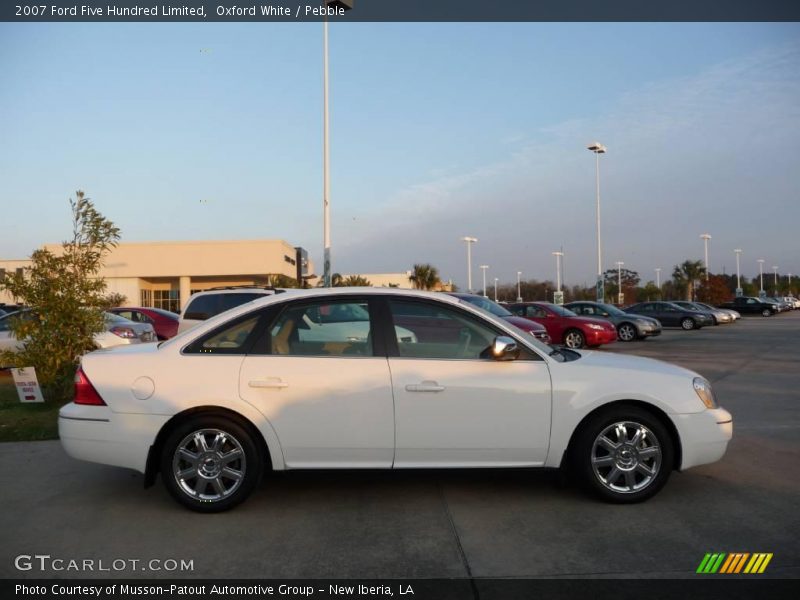 Oxford White / Pebble 2007 Ford Five Hundred Limited